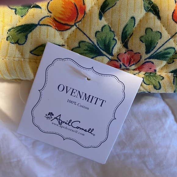 April Cornell Oven Mitt - Picture 2 of 3